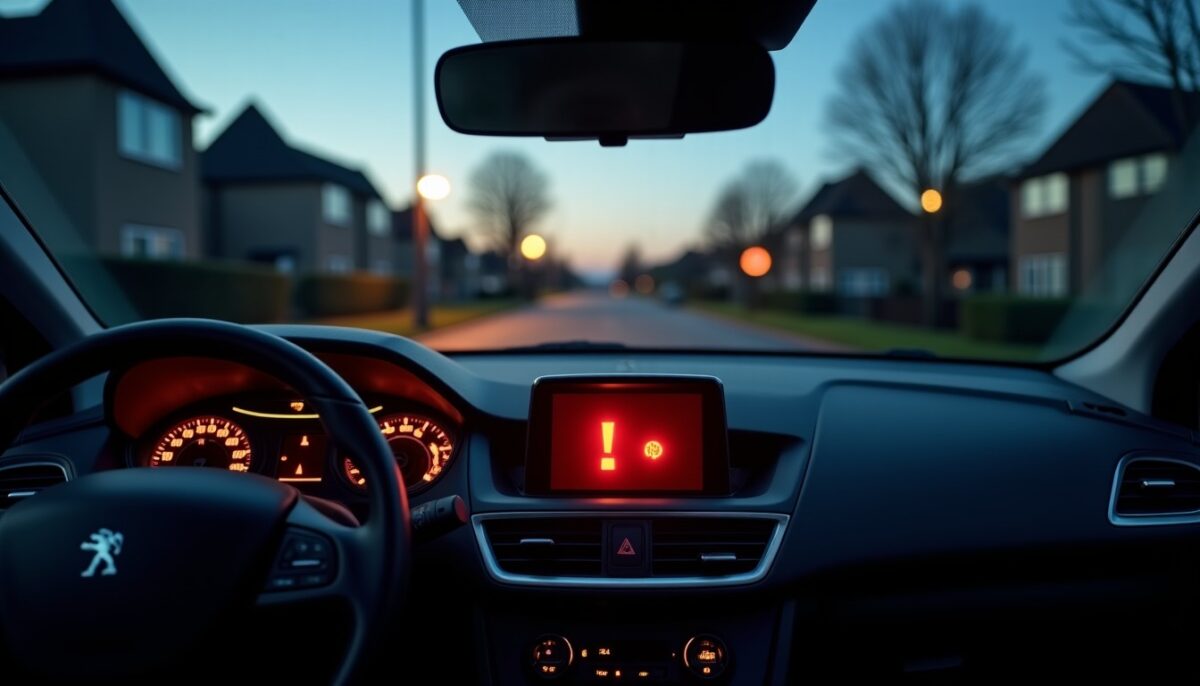 Voyant moteur avec point d'exclamation sur Peugeot 208 : comprendre les causes et agir vite