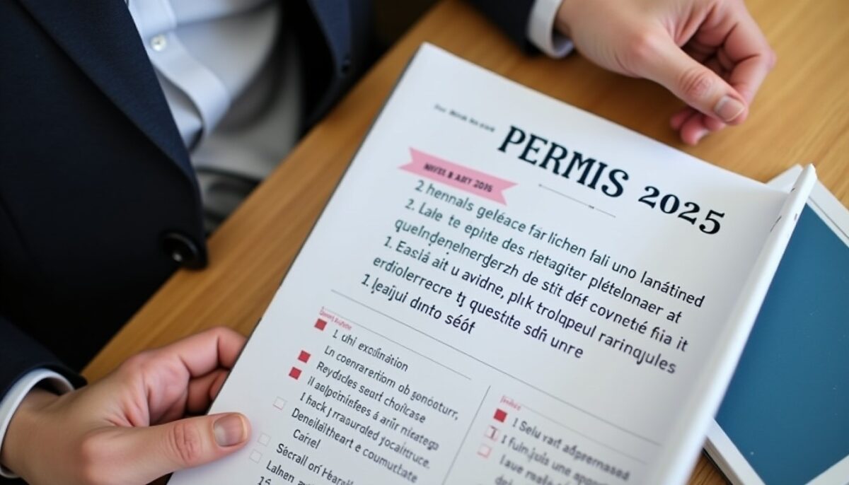 Permis 2025 : PDF officiel avec questions essentielles et réponses clés pour réussir