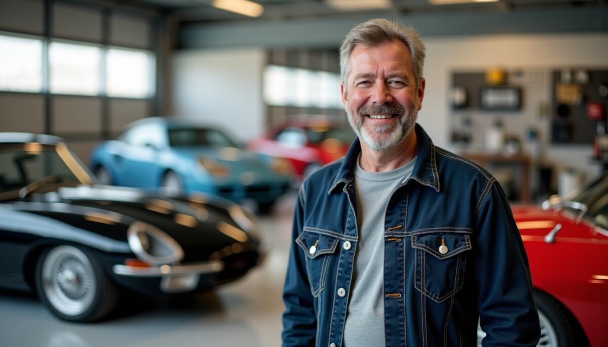 Gerry Blyenberg : portrait et parcours du célèbre animateur de Wheeler Dealers